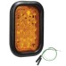 Narva Model 46 LED Rear Direction Lamps with Vinyl Grommet - 160 x 112mm